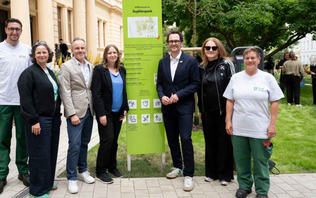 Der neue Sophienpark ist eröffnet